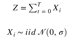 Caminata aleatoria Gaussiana
